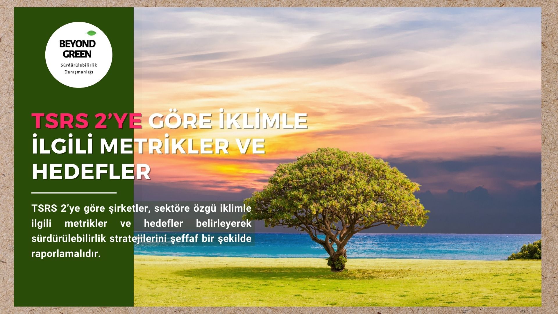 🌍 TSRS 2’ye Göre İklimle İlgili Metrikler ve Hedefler: Sektöre Özgü Performans Ölçümleri 📊