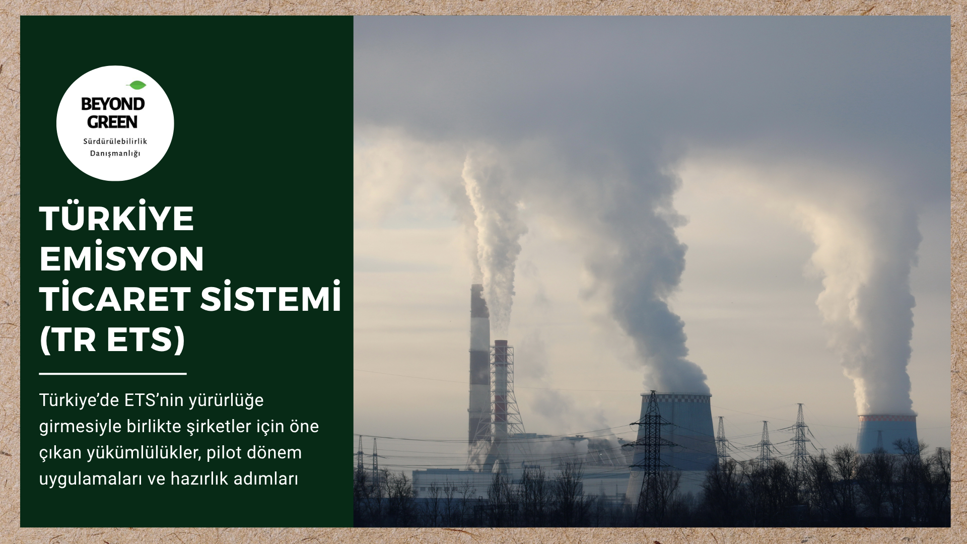 Türkiye Emisyon Ticaret Sistemi (TR ETS) Yönetmeliği Yürürlükte: Şirketleri Neler Bekliyor?